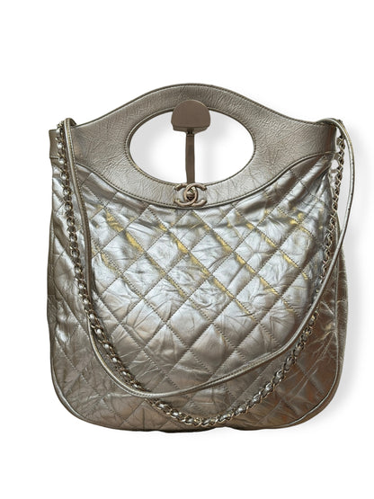 Chanel - Sac Hobo Argenté | Les Folies d’Eugénie