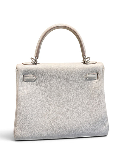 Hermès - Sac Kelly 25 Togo Béton