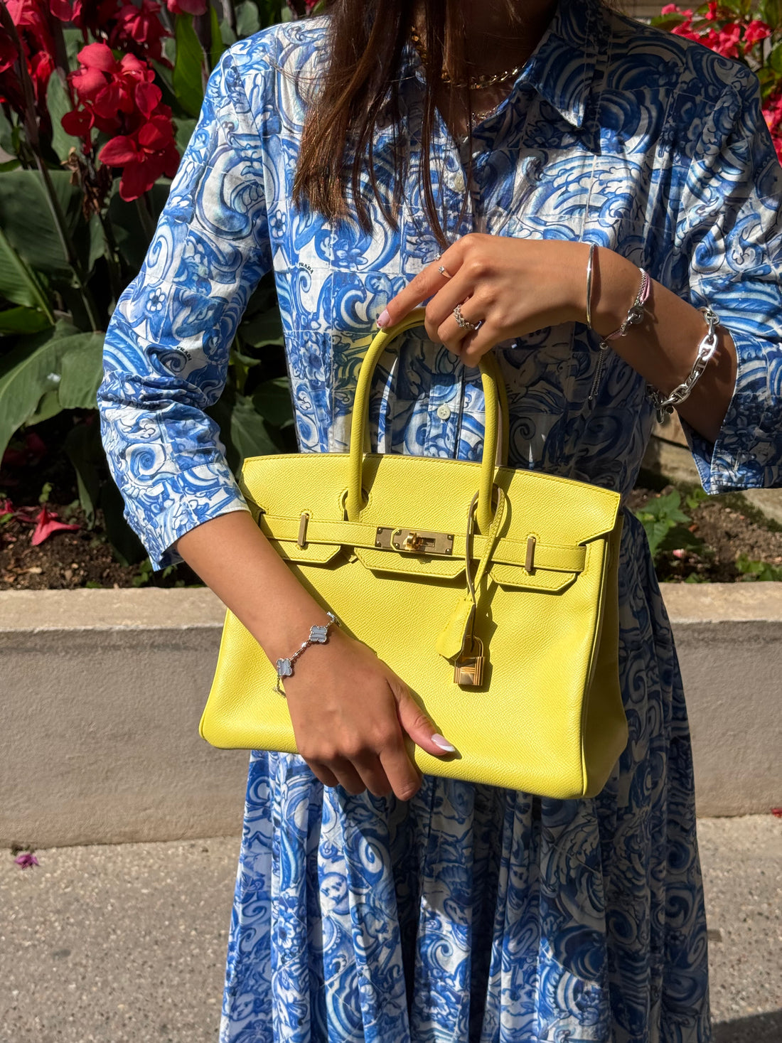 Hermès - Birkin 30 Lime Epsom GHW