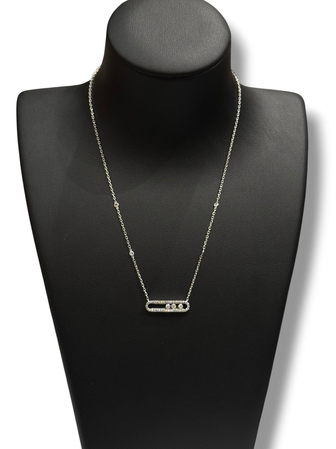 Messika – Collier Baby Move Classique pavé
