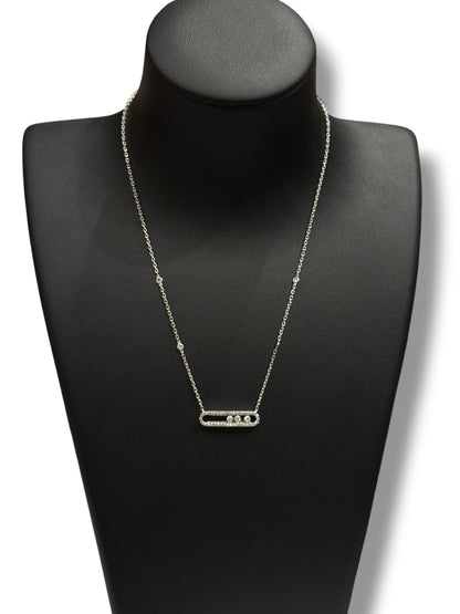 Messika – Collier Baby Move Classique pavé