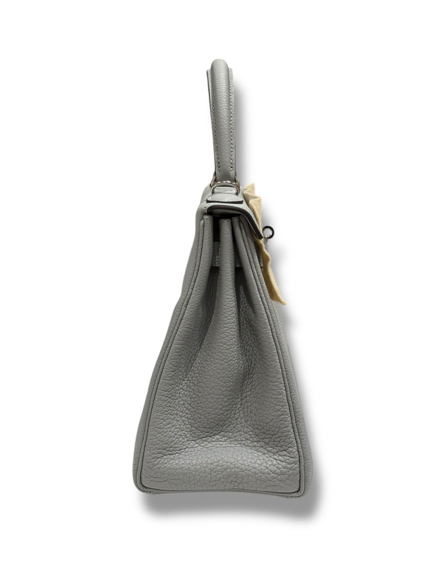 Hermès - Sac Kelly II 28 Bleu Glacier PHW