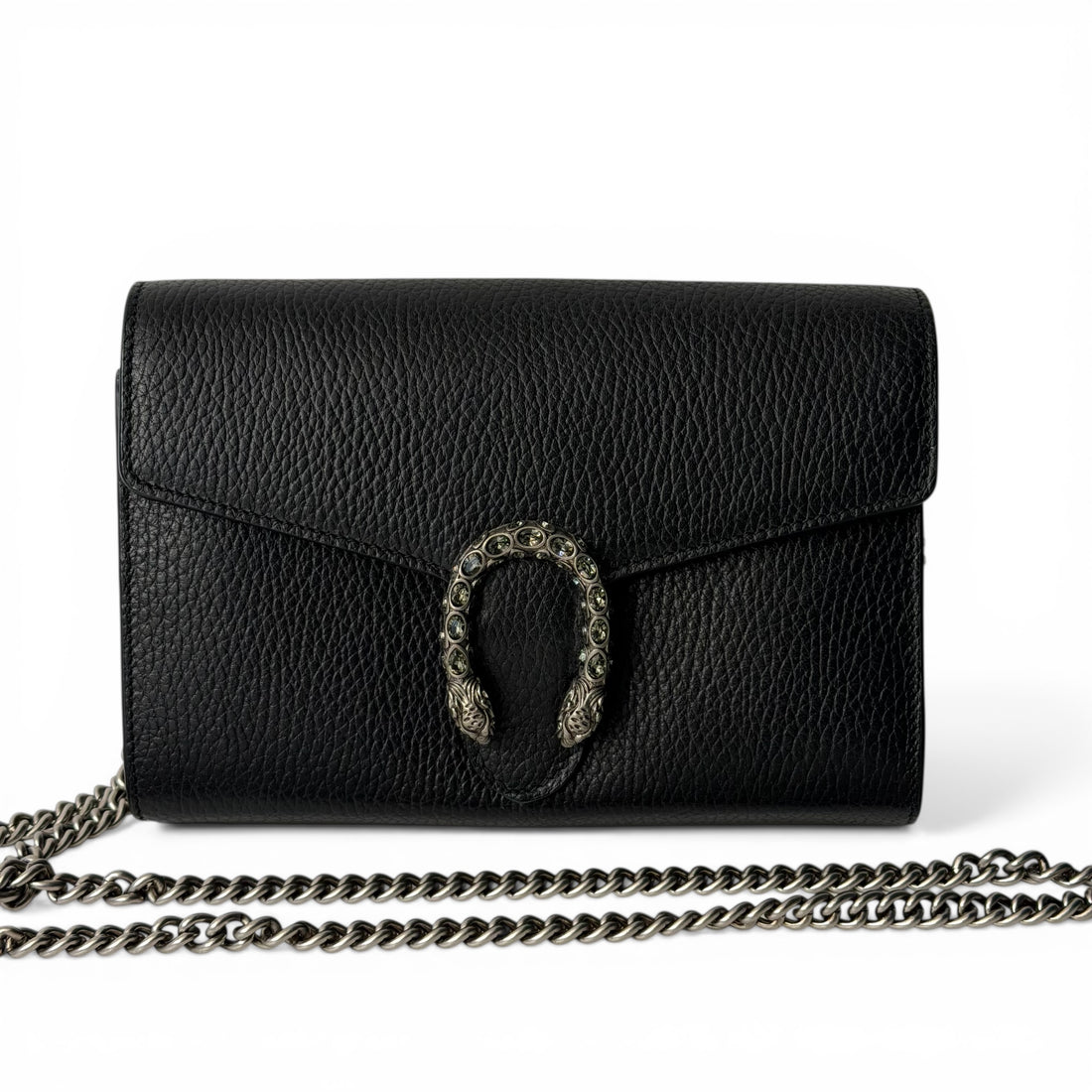 Gucci Sac Wallet on Chain Dionysus Noir | Les Folies d’Eugénie