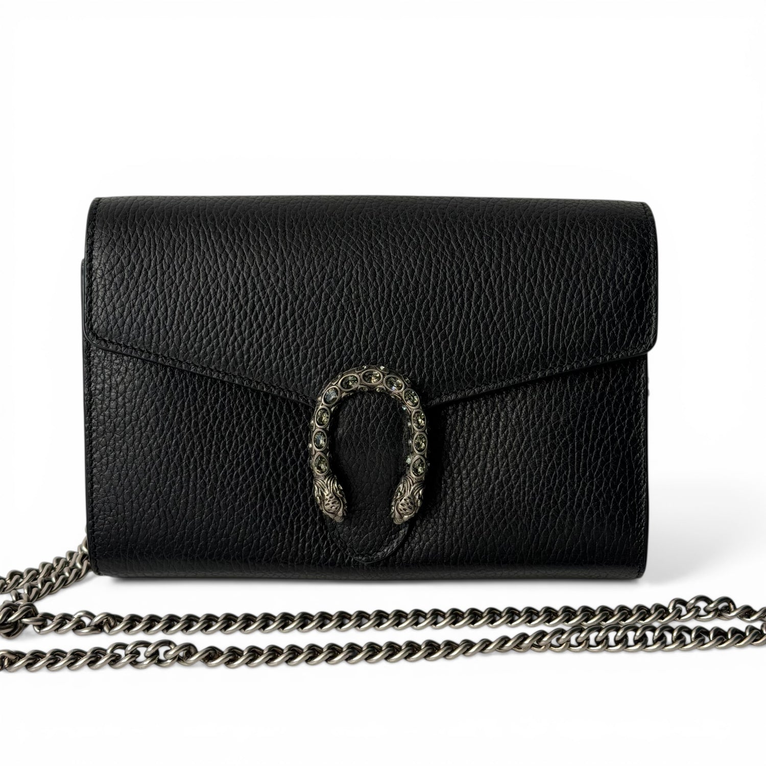 Gucci Sac Wallet on Chain Dionysus Noir | Les Folies d’Eugénie