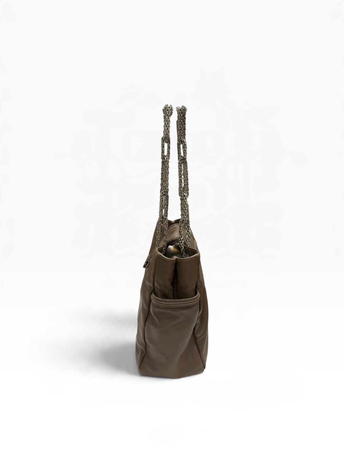 Chanel - Sac cabas Reissue 2.55 marron