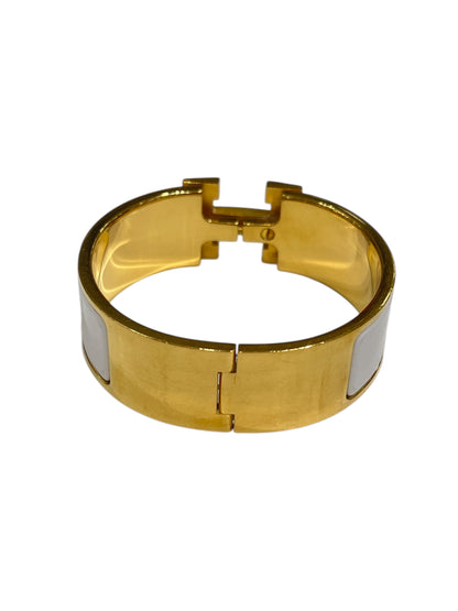 Hermès - clic clac blanc