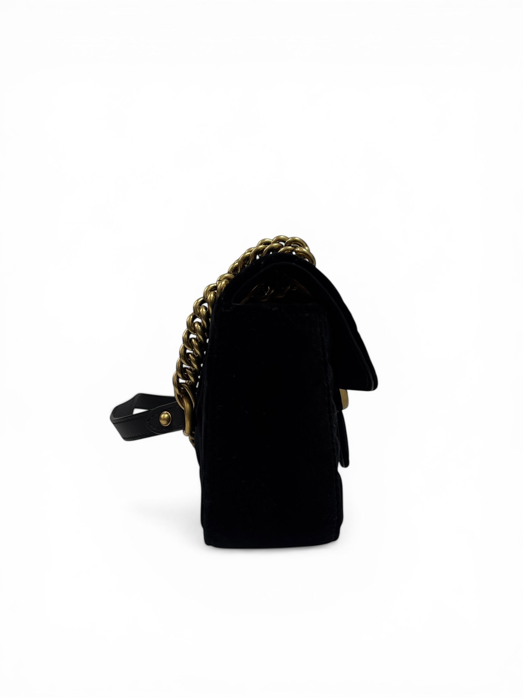 Gucci Sac à Bandoulière GG Marmont en Velours | Les Folies d’Eugénie