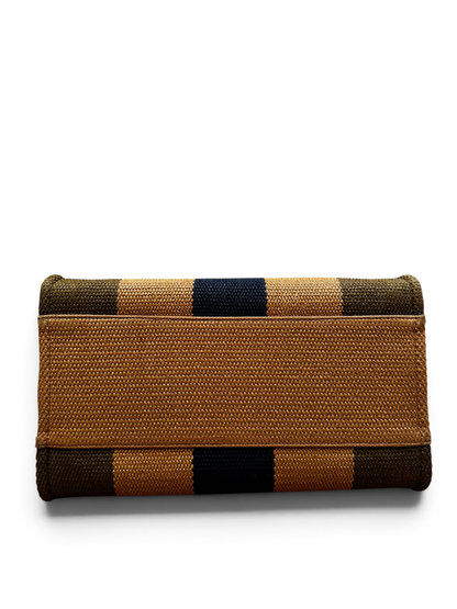 Chanel - Sac Cabas Deauville en raphia beige et kaki