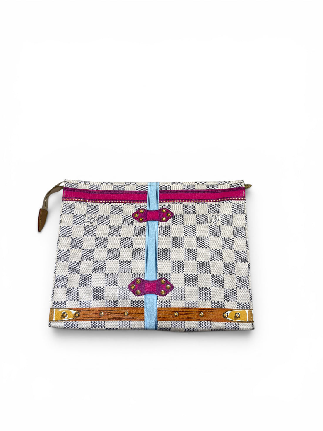 Louis Vuitton – Pochette Damier Azur, Saint-Tropez-Sonderedition