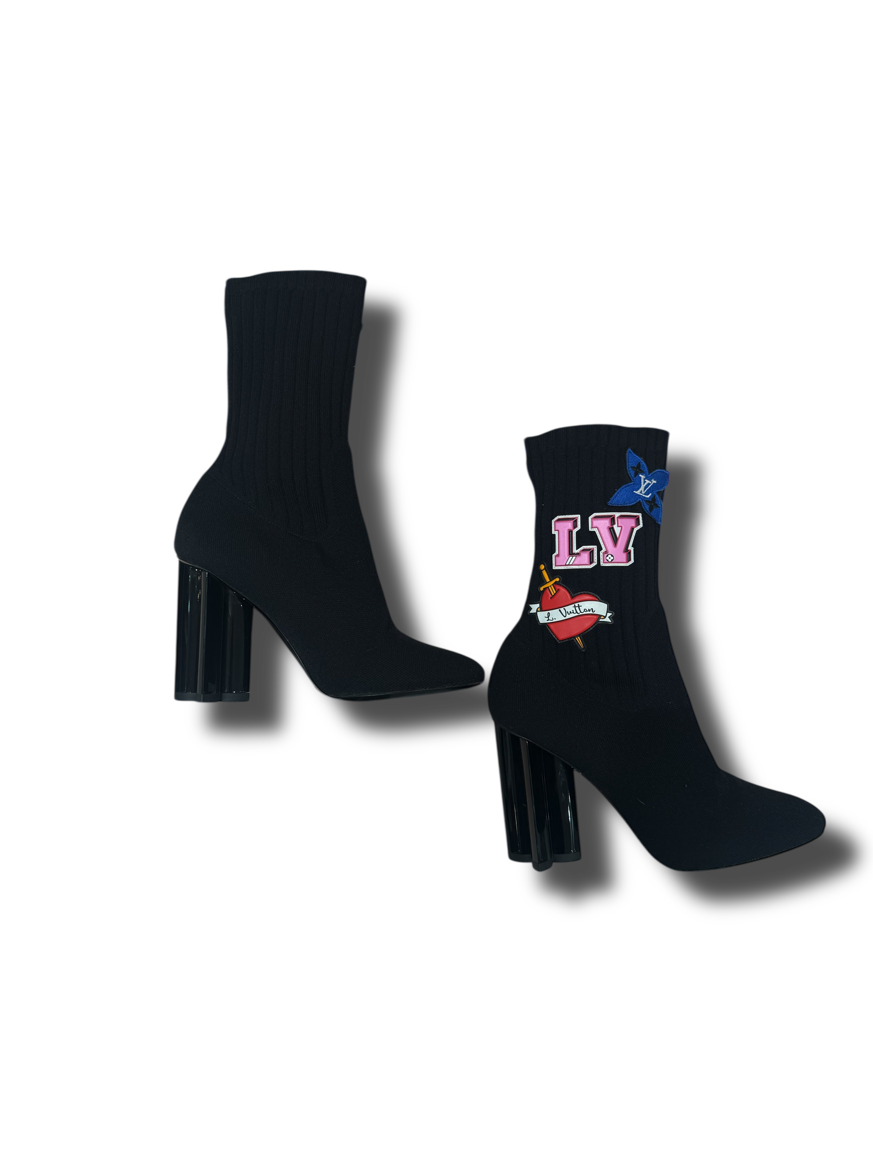 Louis Vuitton – Limitierte Socken-Stiefeletten T37