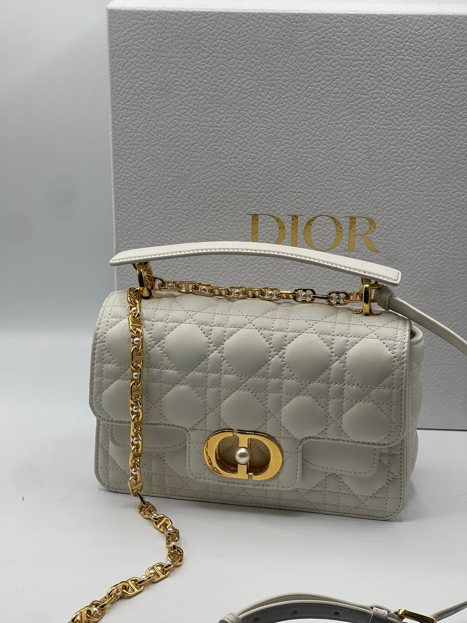 Dior - Sac Top Handle Dior Jolie Small Latte