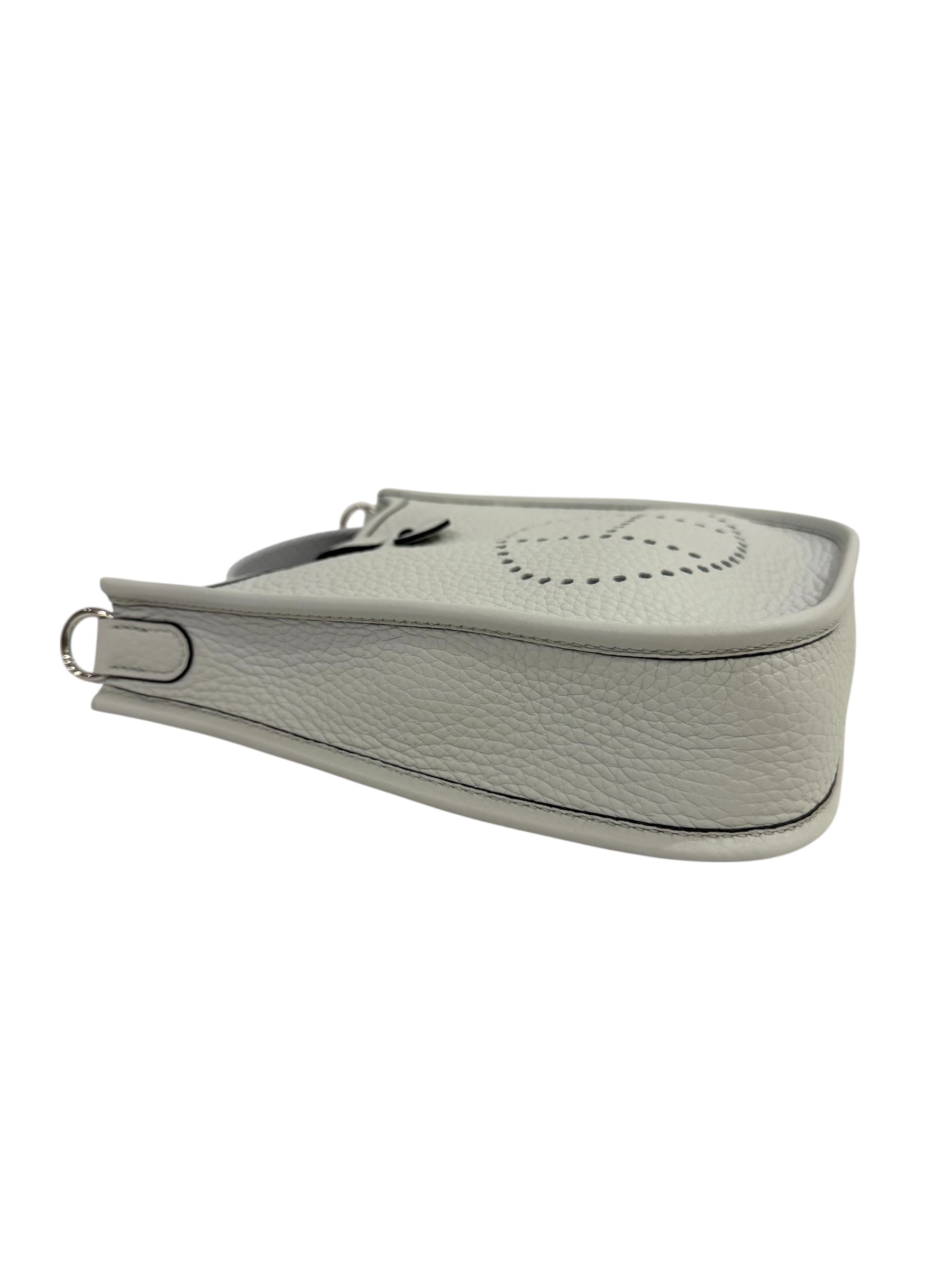 Hermès - Tasche Evelyne 16 Platin Grau