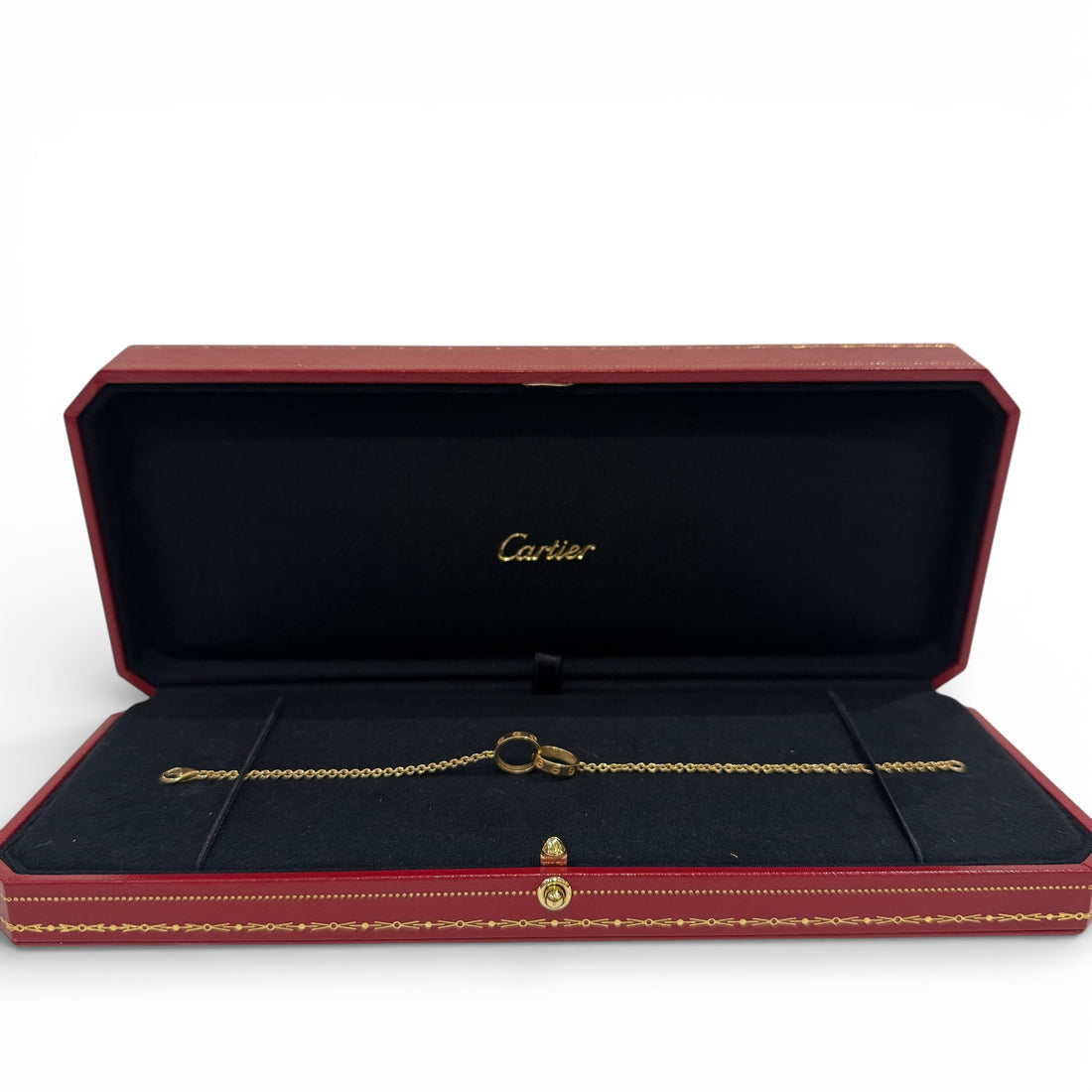 Cartier - Bracelet Love entrelacé Or jaune