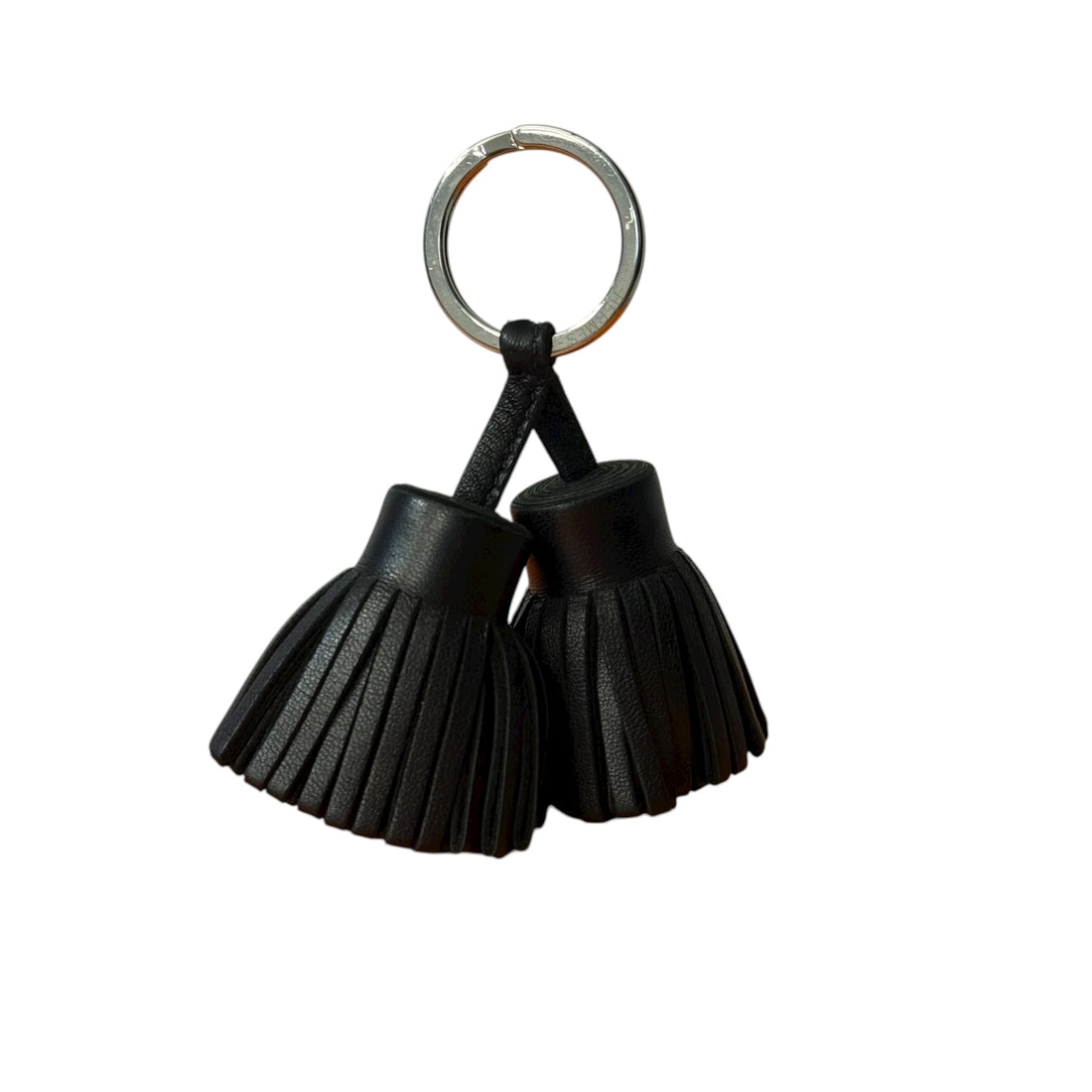 Hermès - Porte-clés Carmen Uno-Dos noir