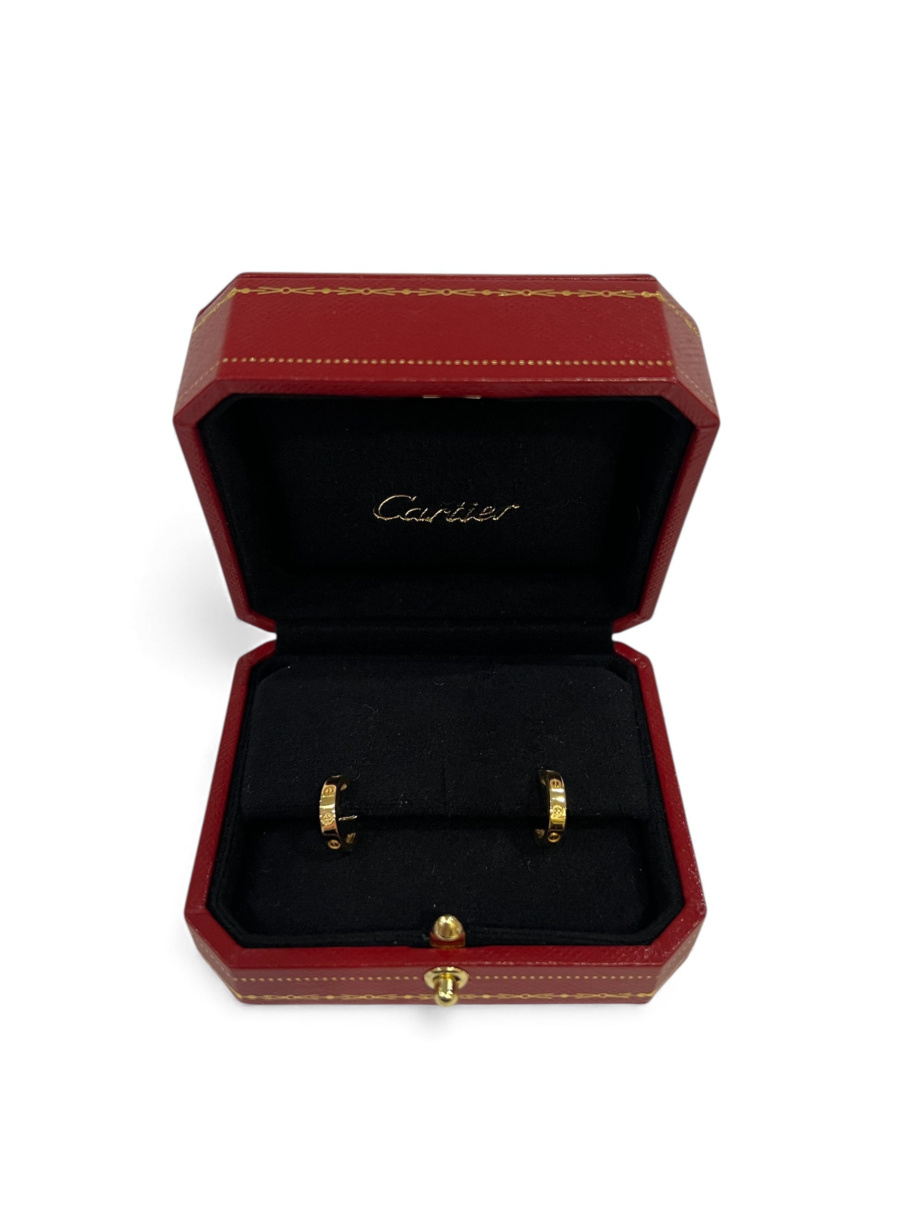 Cartier - Boucles d’oreilles Créoles Love PM