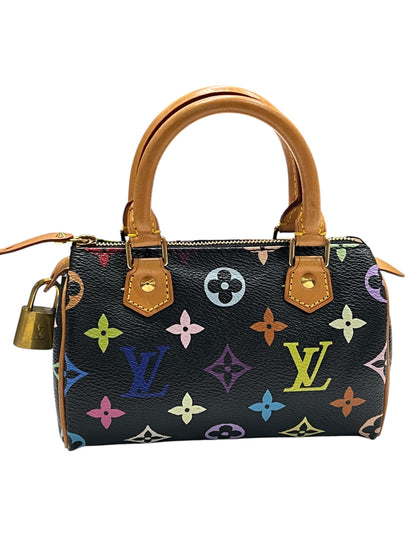 Louis Vuitton - sac nano speedy murakami noir