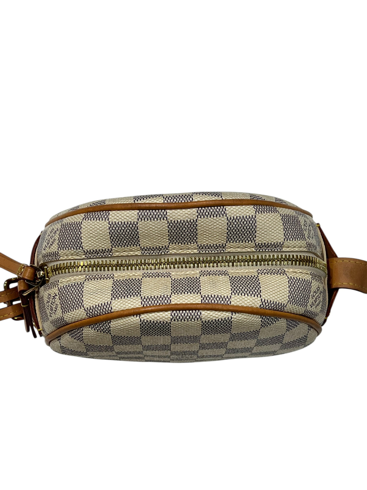Louis Vuitton - sac boîte à chapeaux toile damier azur