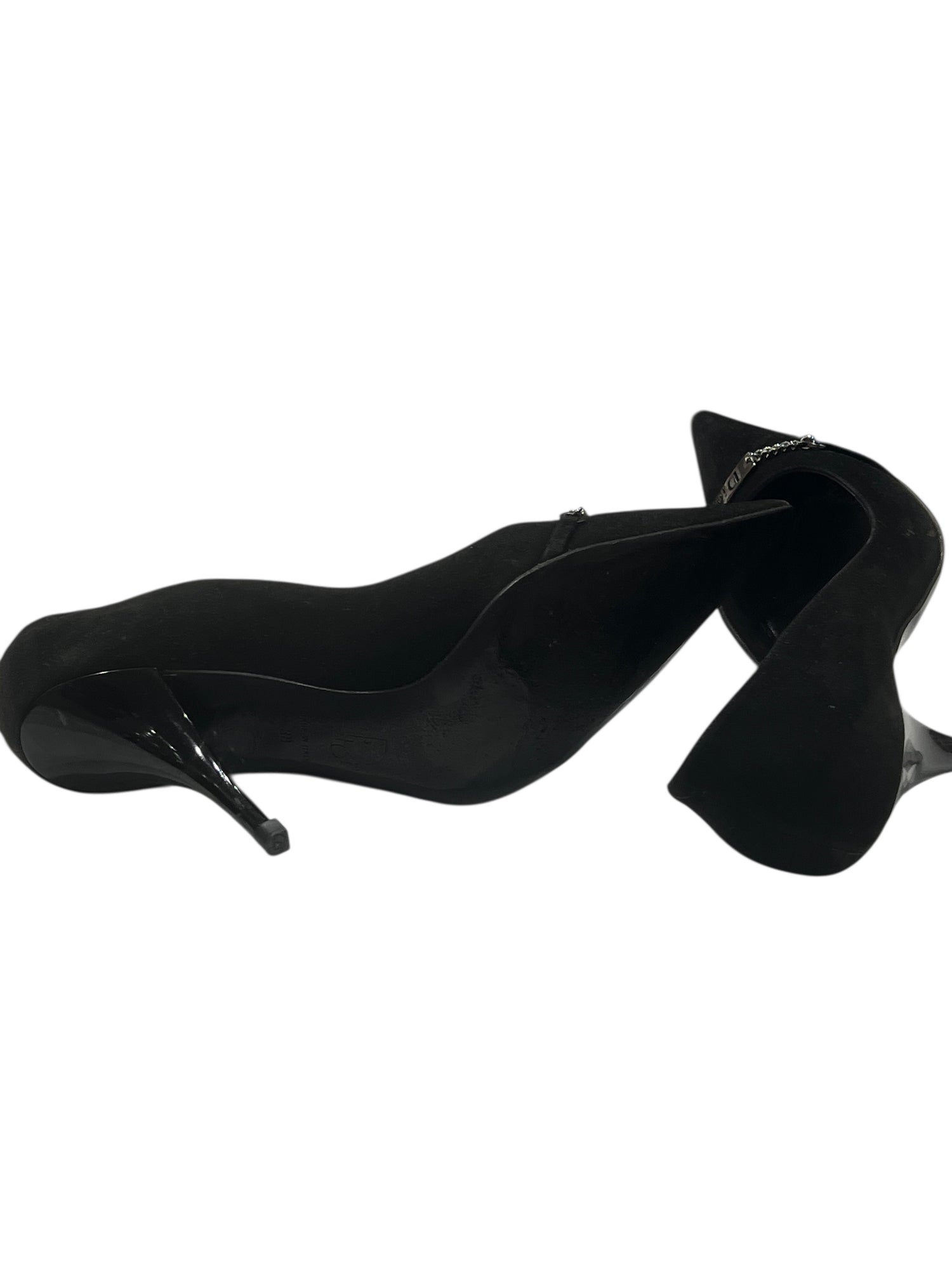 Dior - escarpins daim noir T 38