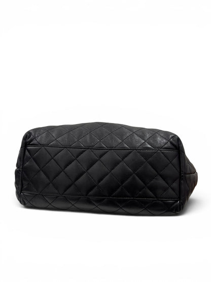Saint Laurent - Cabas ICARE en cuir nappa