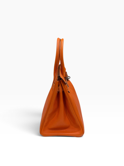 Hermès - Sac Birkin 30 Orange Togo