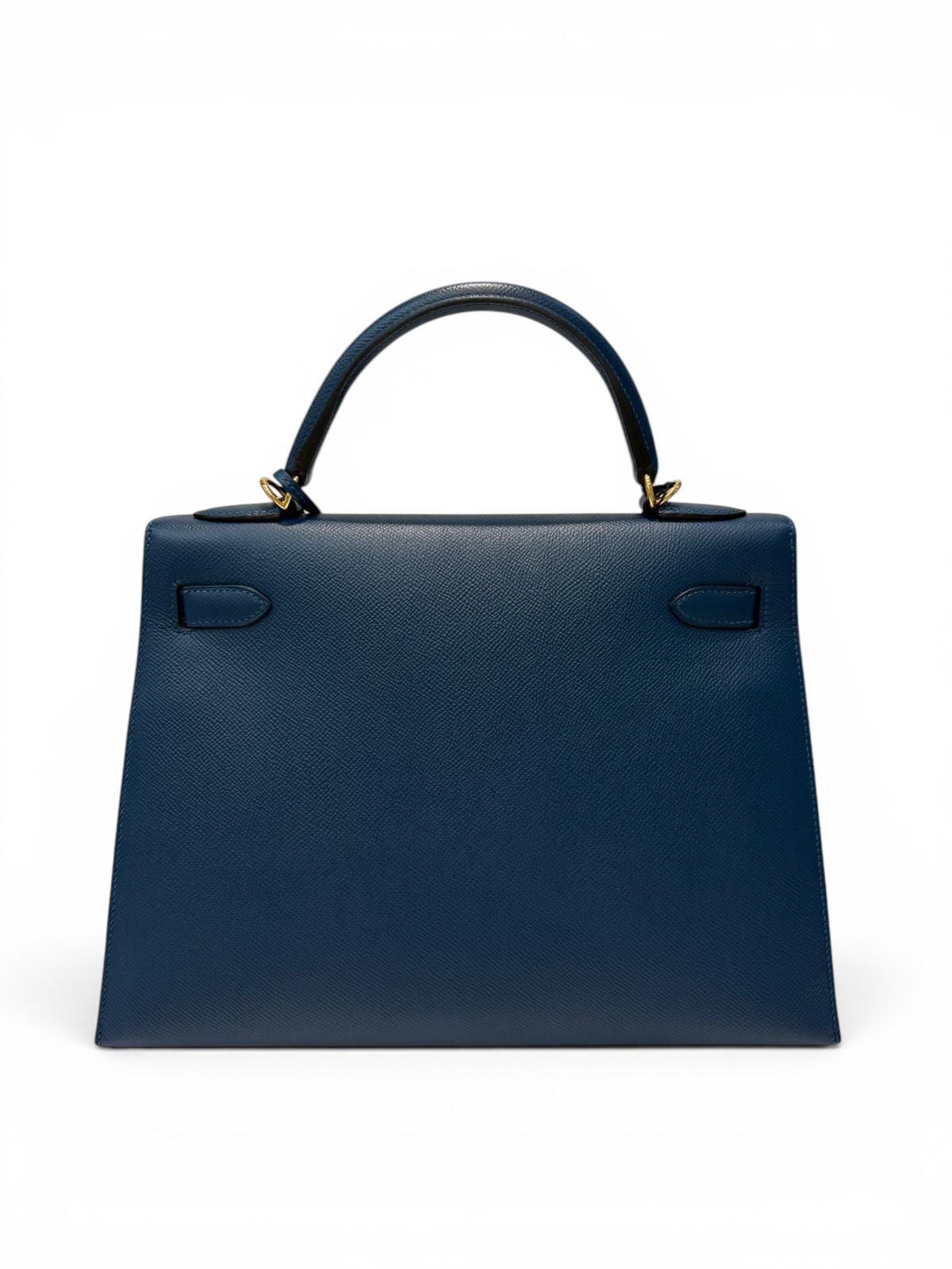 Hermès - Kelly 32 Bleu de Prusse Epsom
