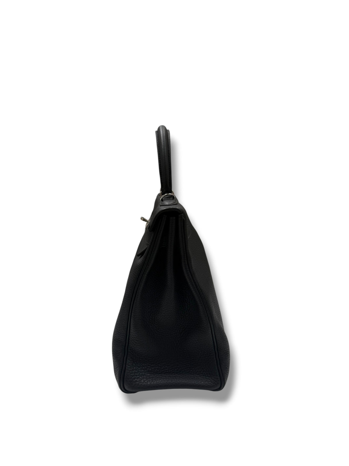 Hermès - Sac Kelly 35 Togo retourné noir