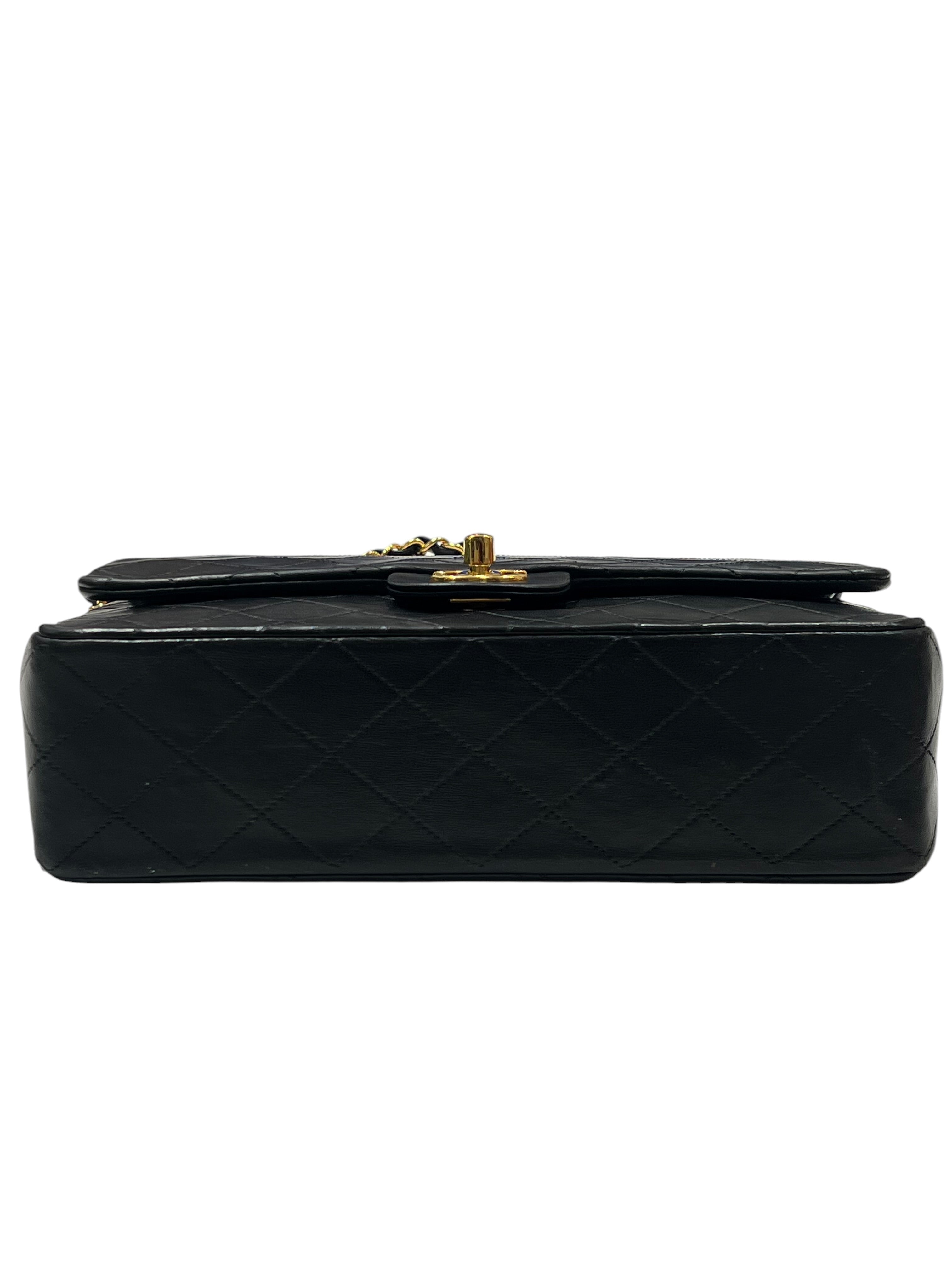 Chanel - Sac Timeless vintage médium cuir noir