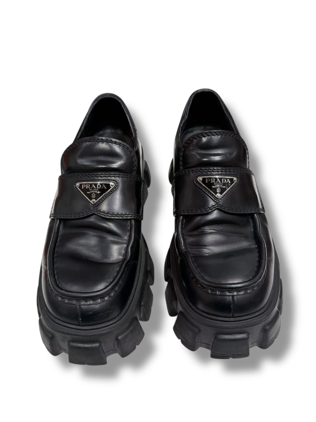 Prada Mocassin Monolith T40,5 | Les Folies d’Eugénie