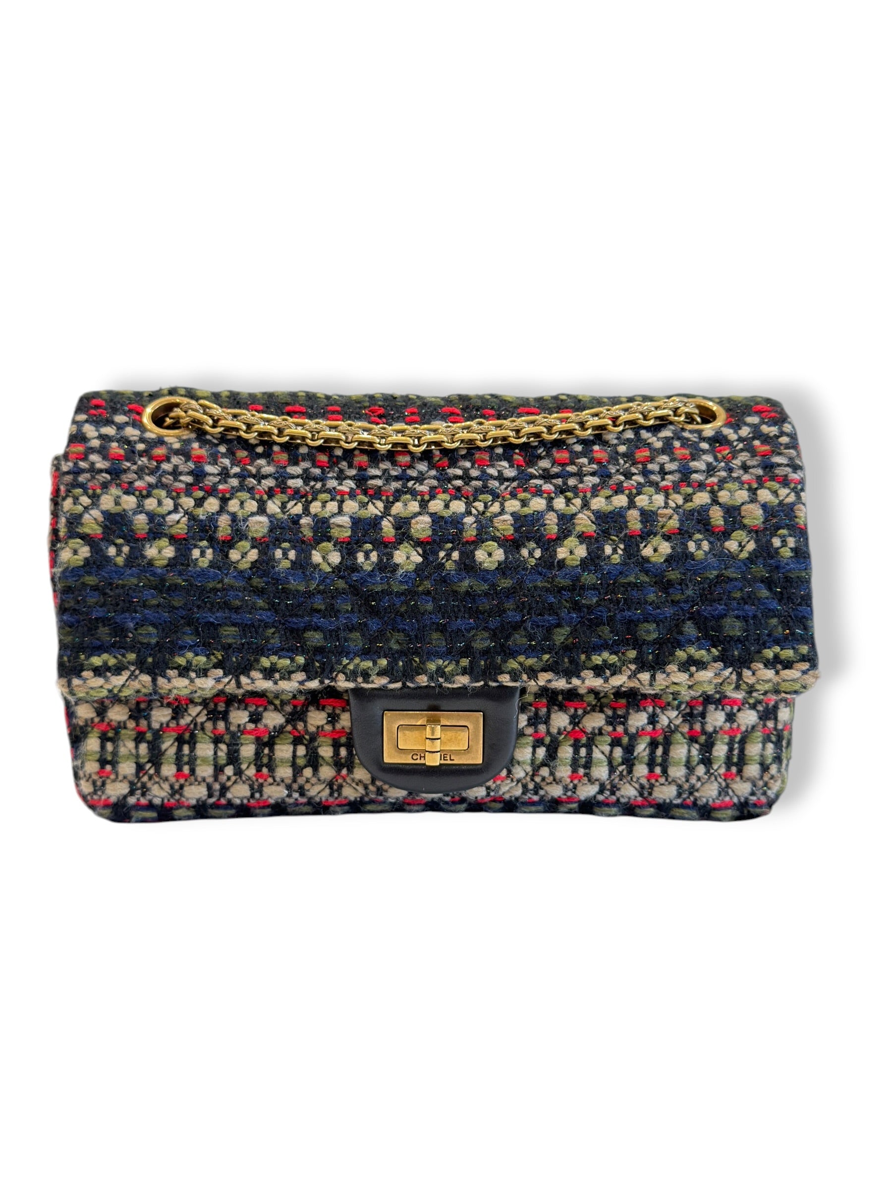 Chanel - Sac 2.55 M.M Tweed
