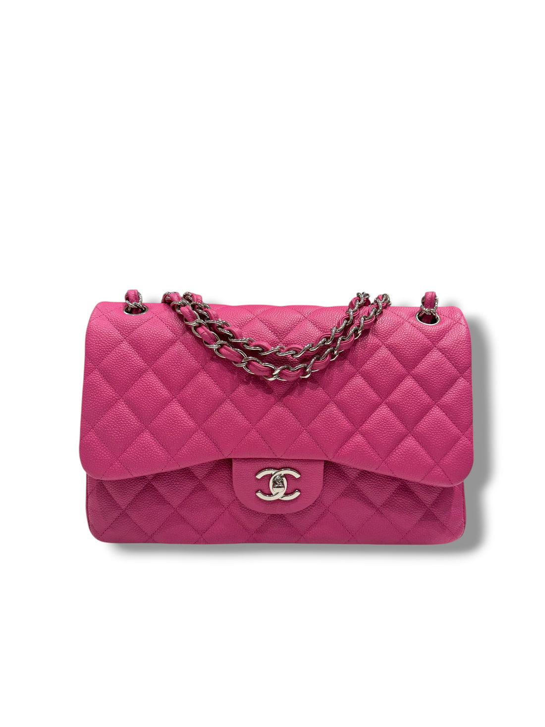 Chanel - Sac 11.12 Classique Rose Framboise