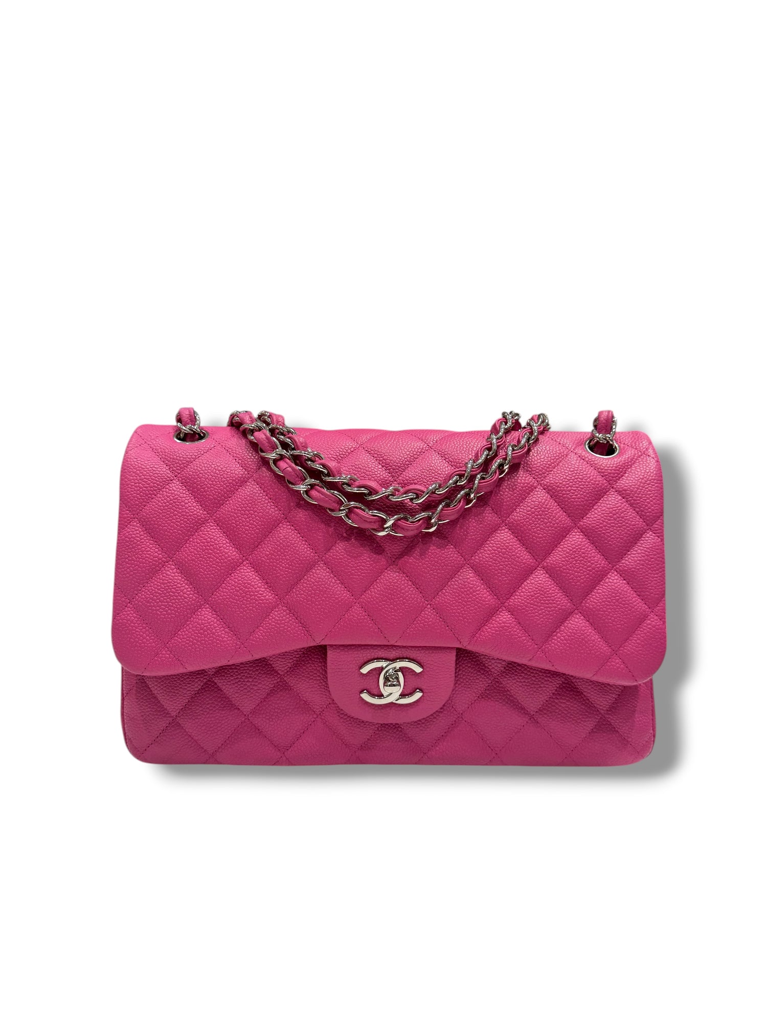 Chanel - Sac 11.12 Classique Rose Framboise