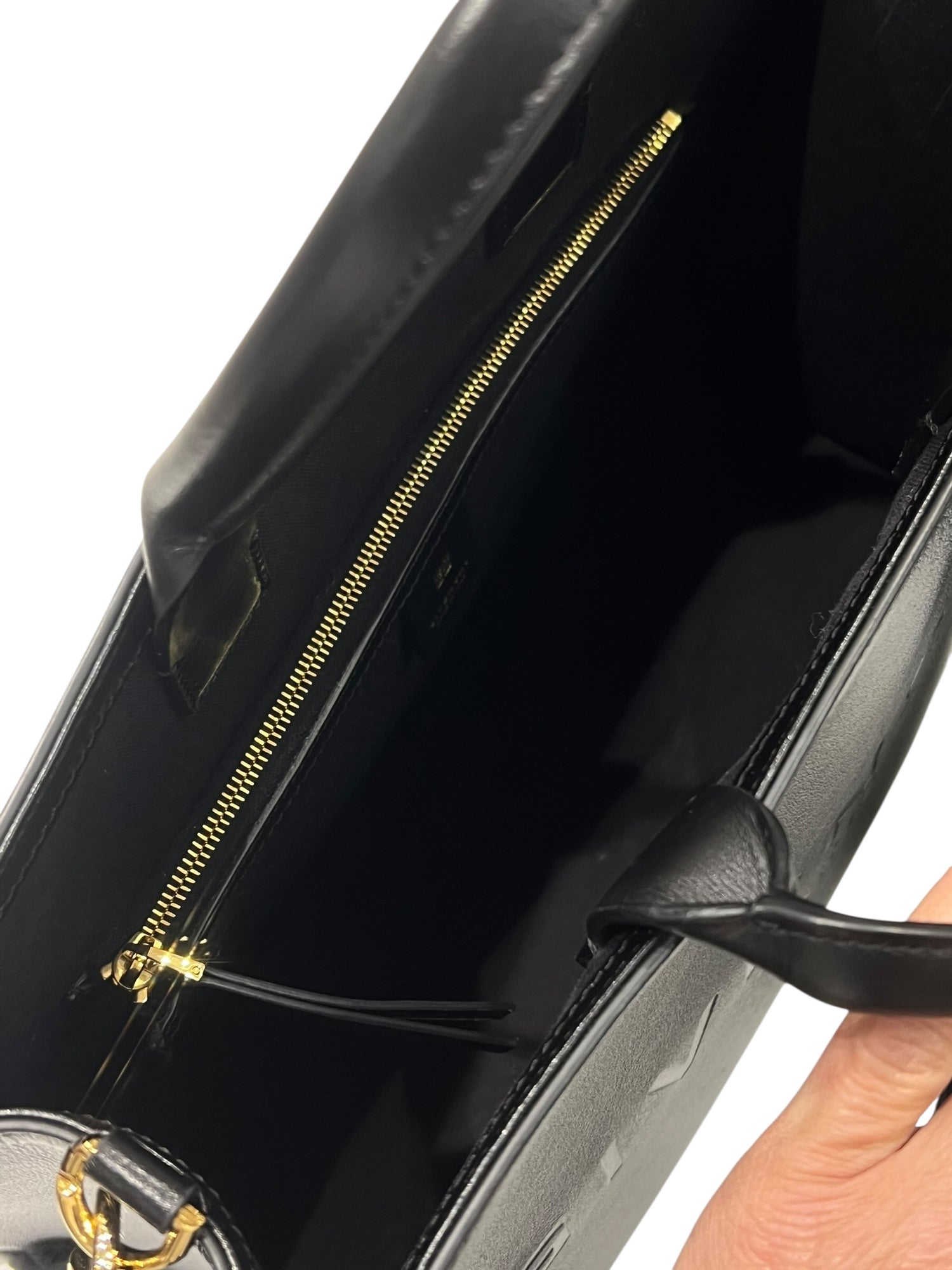 Givenchy - sac tote bag cuir noir