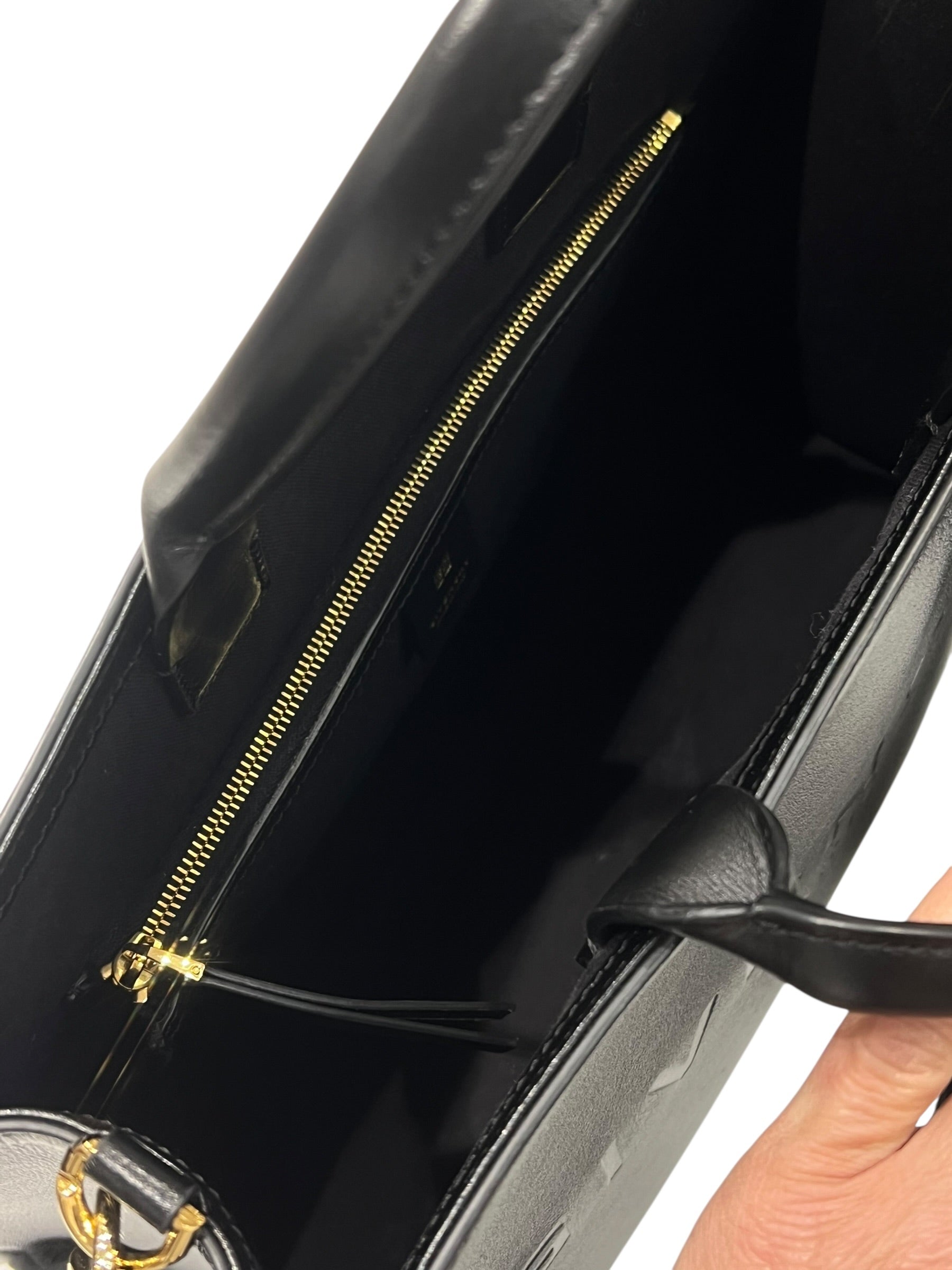 Givenchy - sac tote bag cuir noir