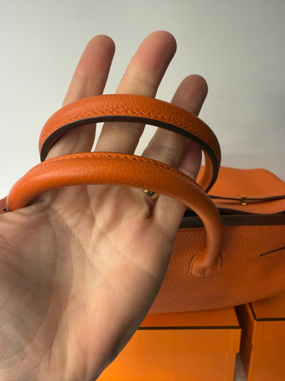 Hermès - Sac Birkin 35 Orange