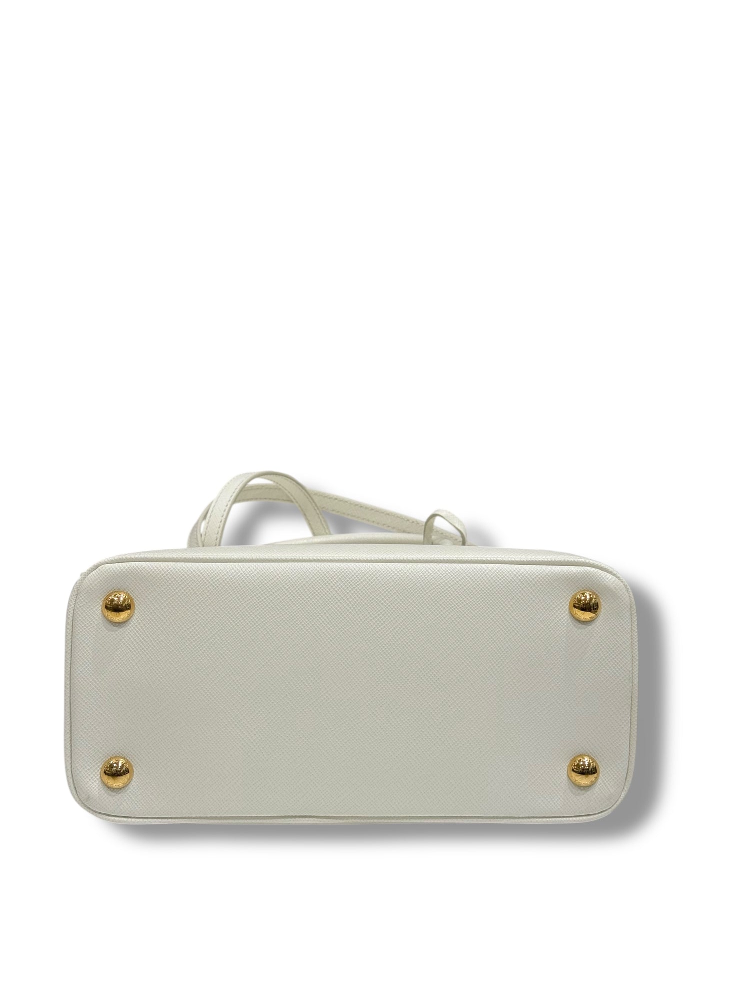 Prada - Sac Galleria small blanc
