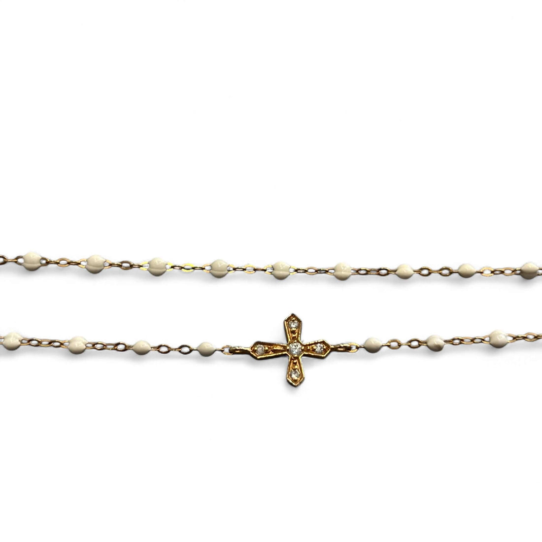 Gigi Clozeau - Collier opale Croix Vintage