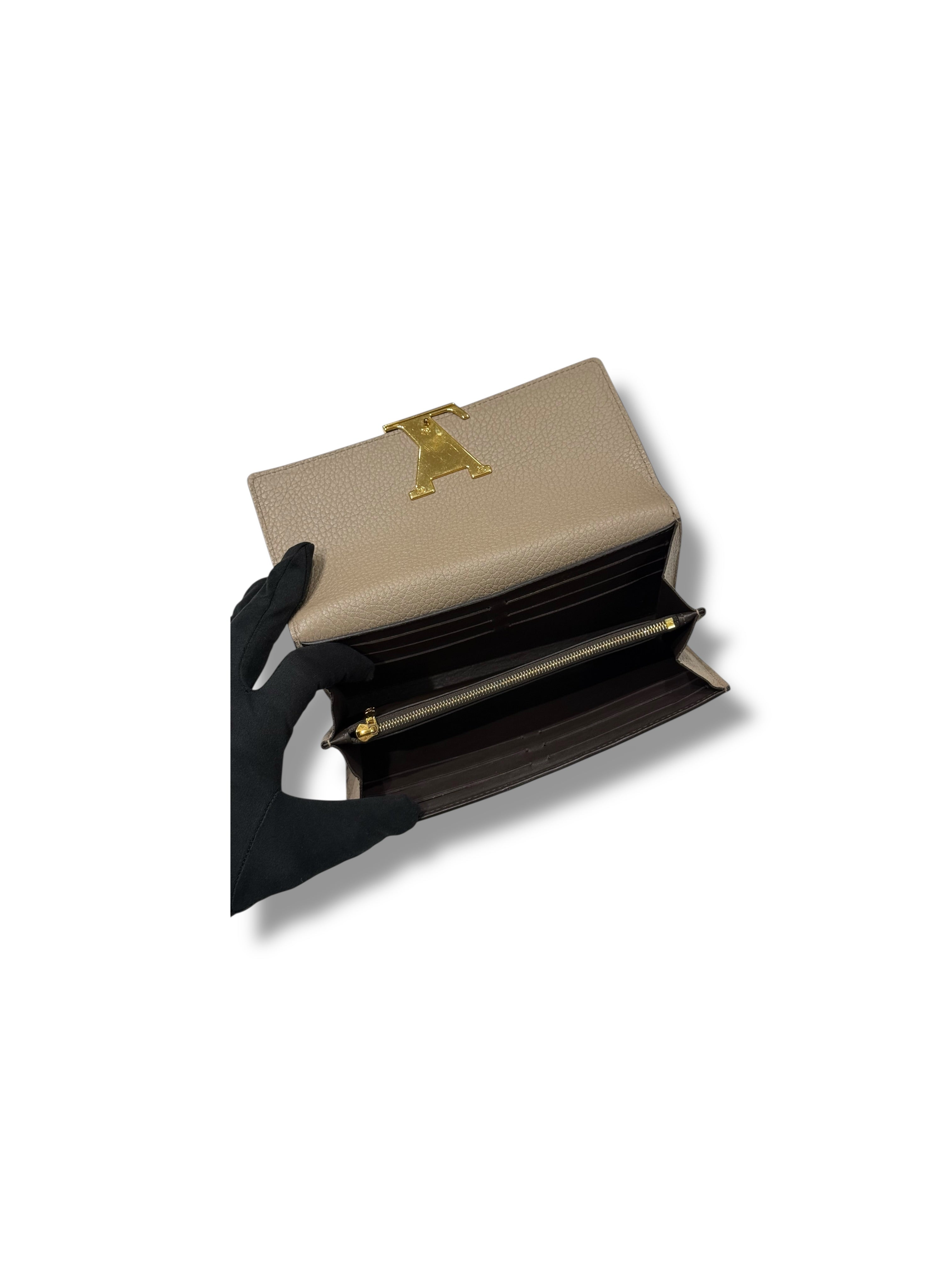 Louis Vuitton - Portefeuille Capucine Galet