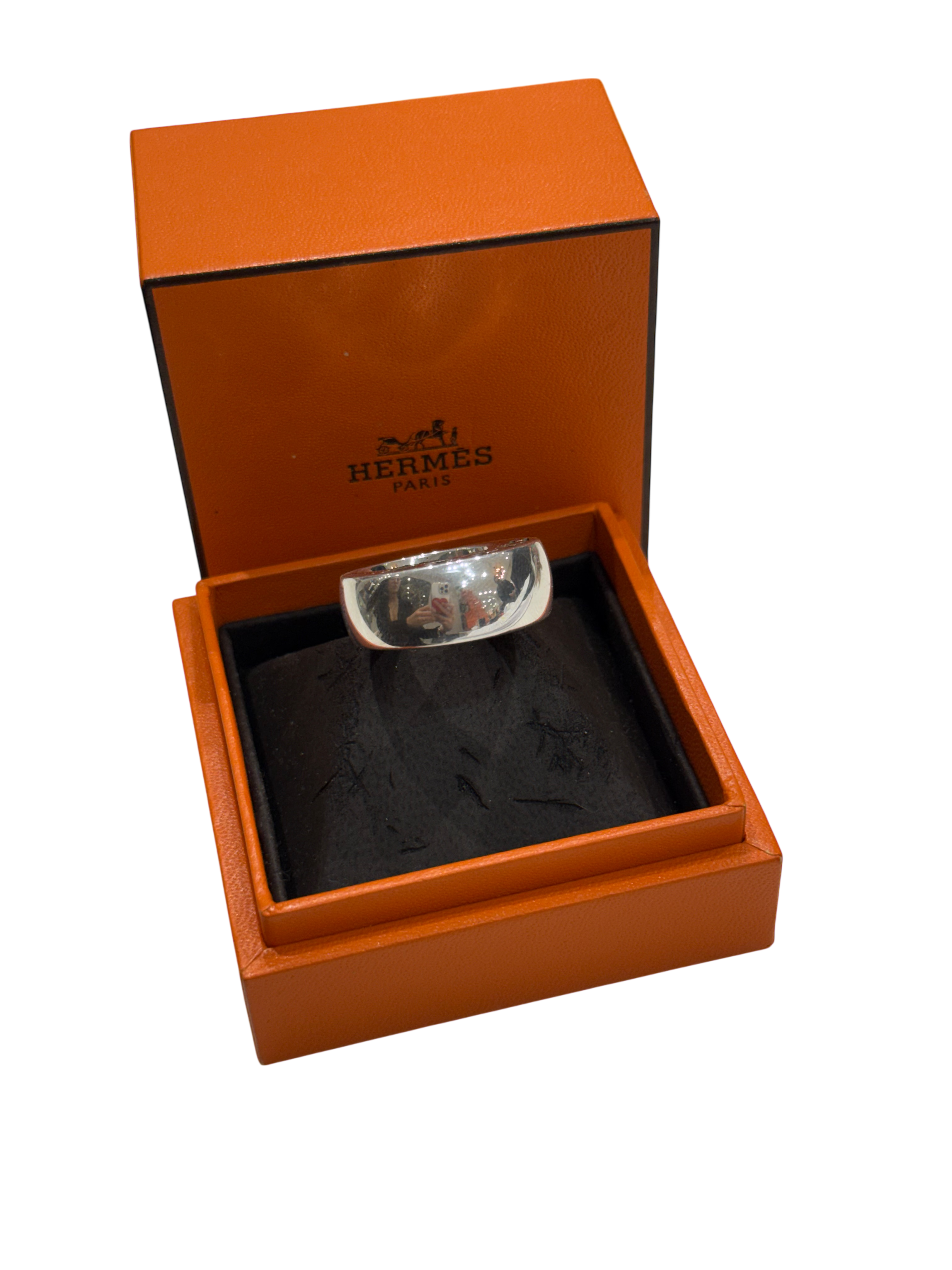 Hermes - Bague Clarté T51 En Argent 925 | Les Folies D&