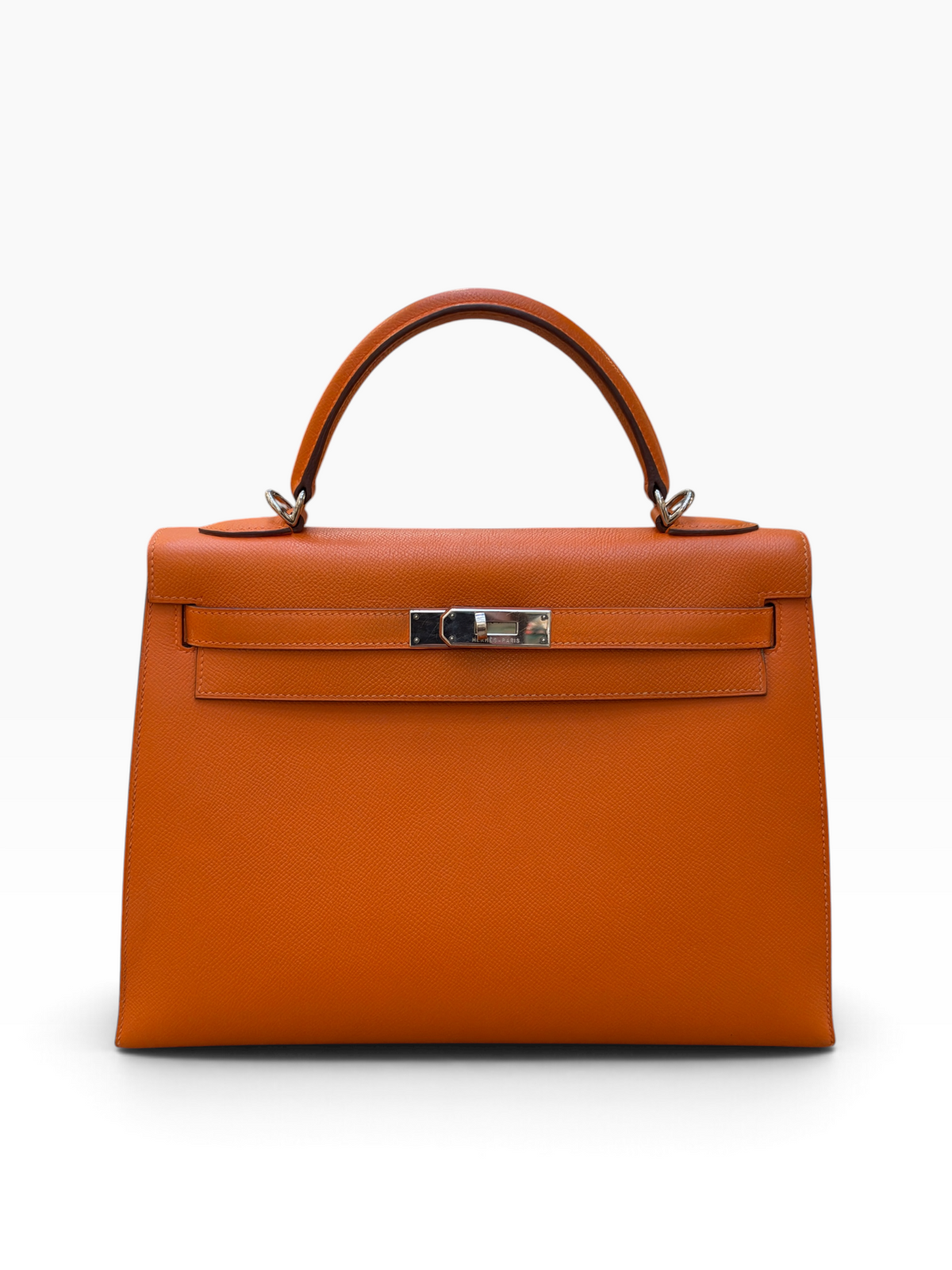 Hermès - Sac Kelly 32 orange