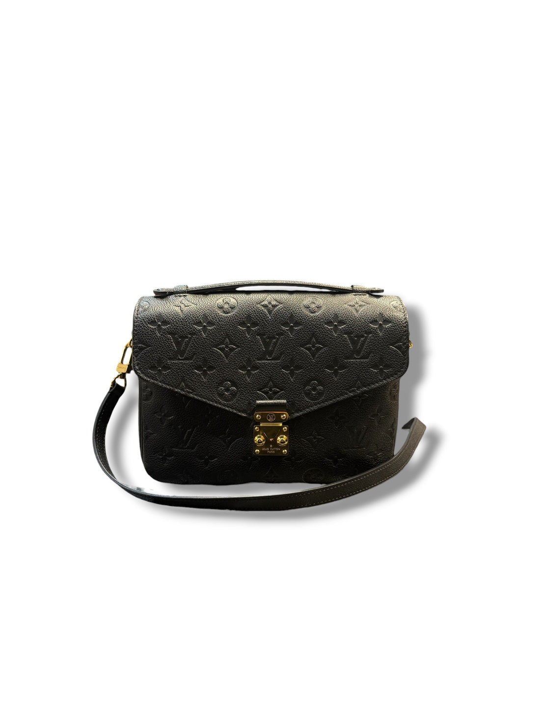 Louis Vuitton – Métis aus Empreinte-Leder in Schwarz