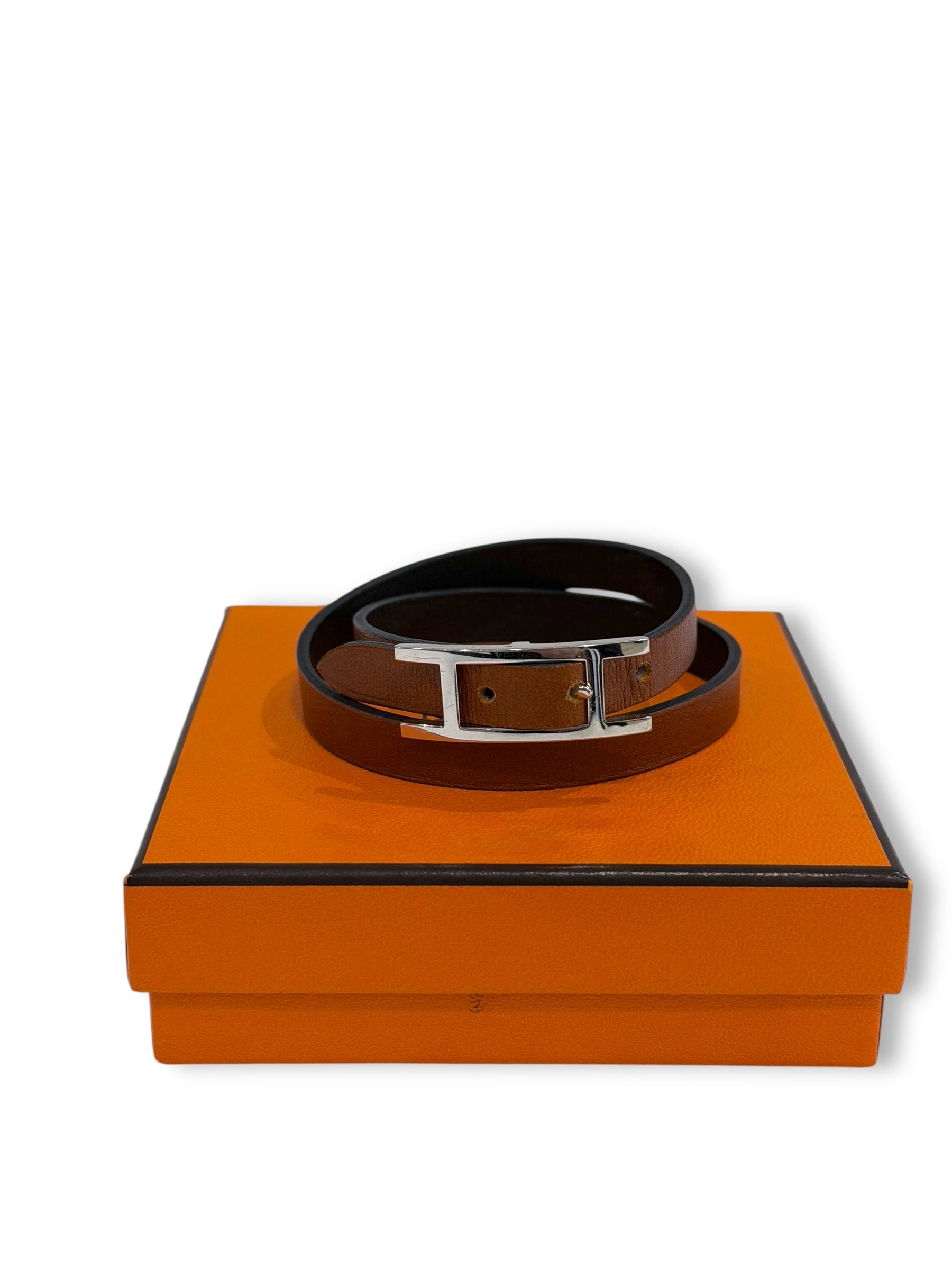 Hermes - Bracelet Behapi double tour T.3