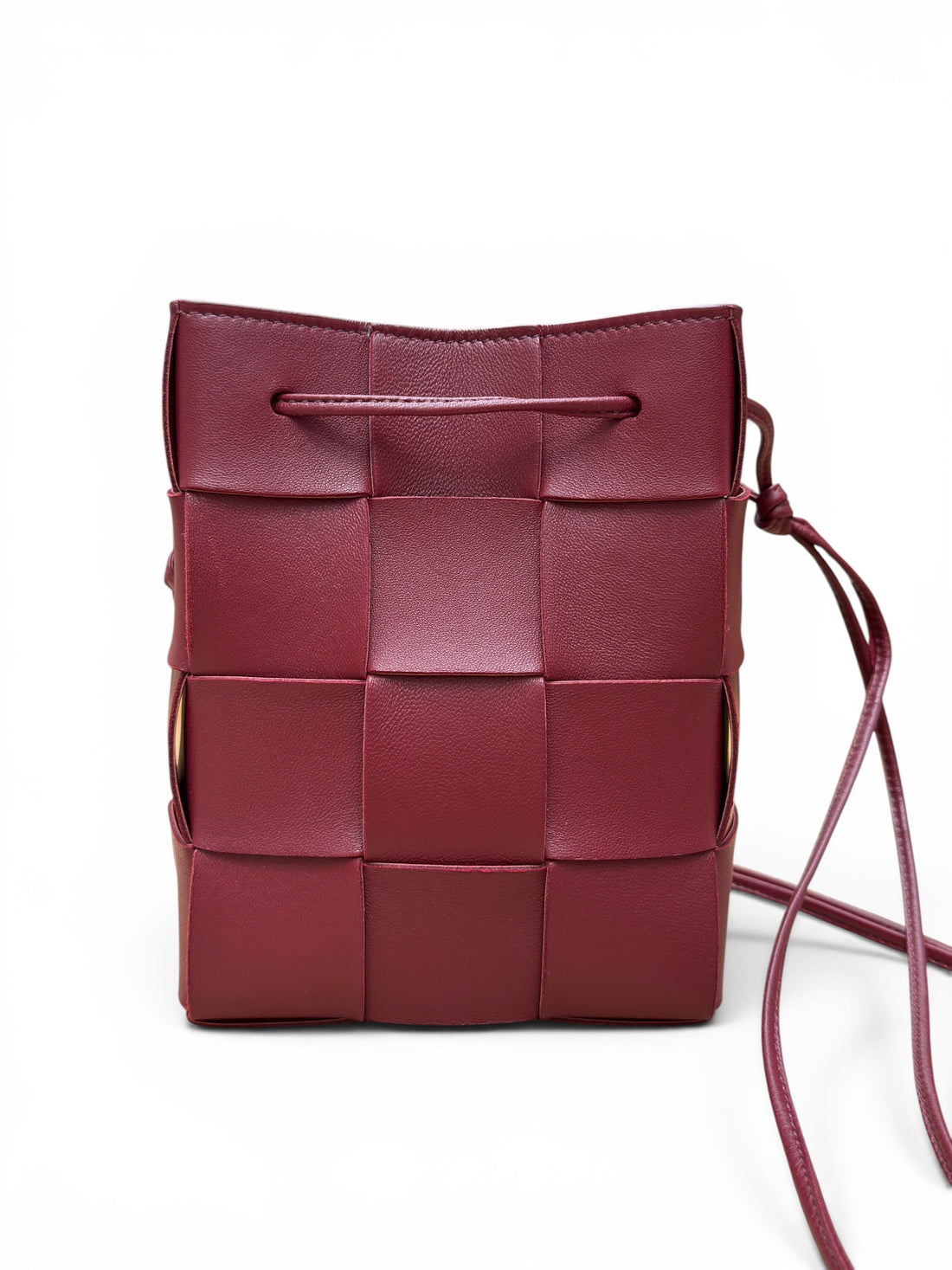 Bottega Veneta – Bucket-Tasche aus Intrecciato-Leder