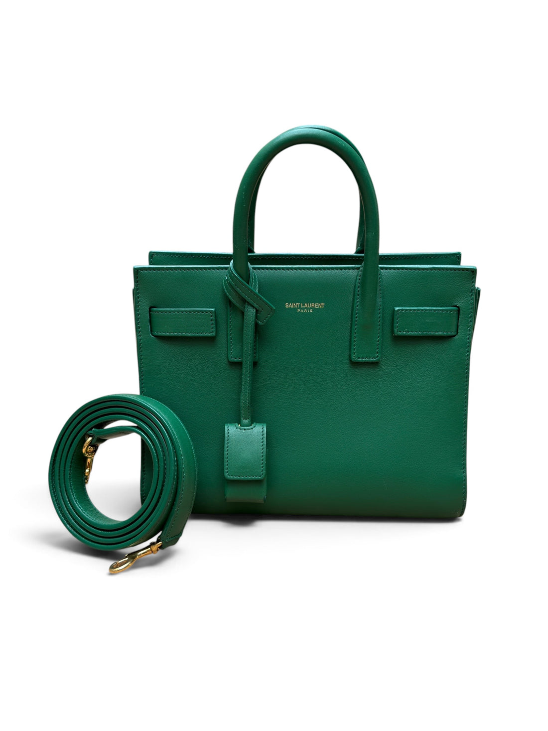 Saint Laurent - Sac de jour Nano Vert
