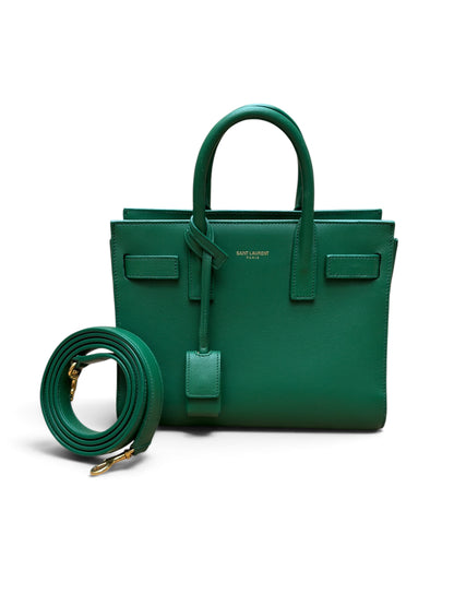 Saint Laurent - Sac de jour Nano Vert
