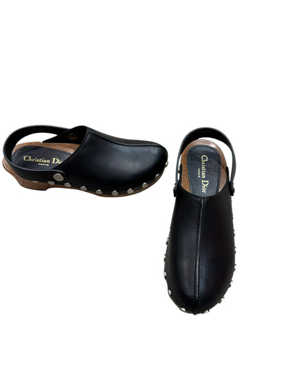 Christian Dior Sabots Noirs | Les Folies d’Eugénie