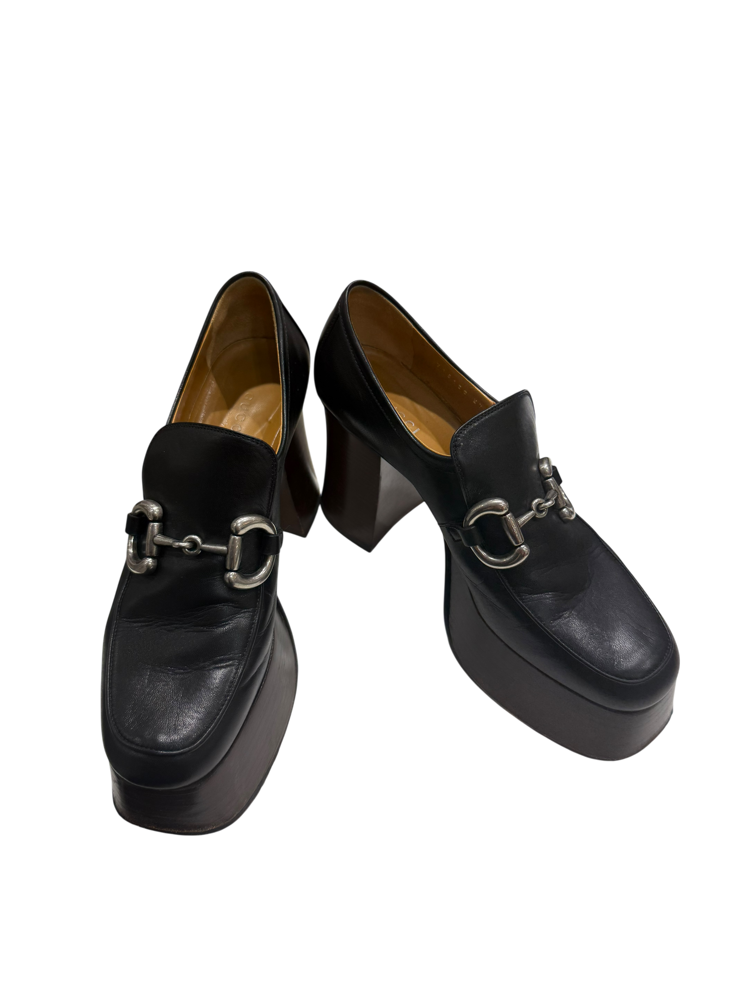 Gucci - Mocassins Horsebit à Plateforme T37 | Les Folies d&