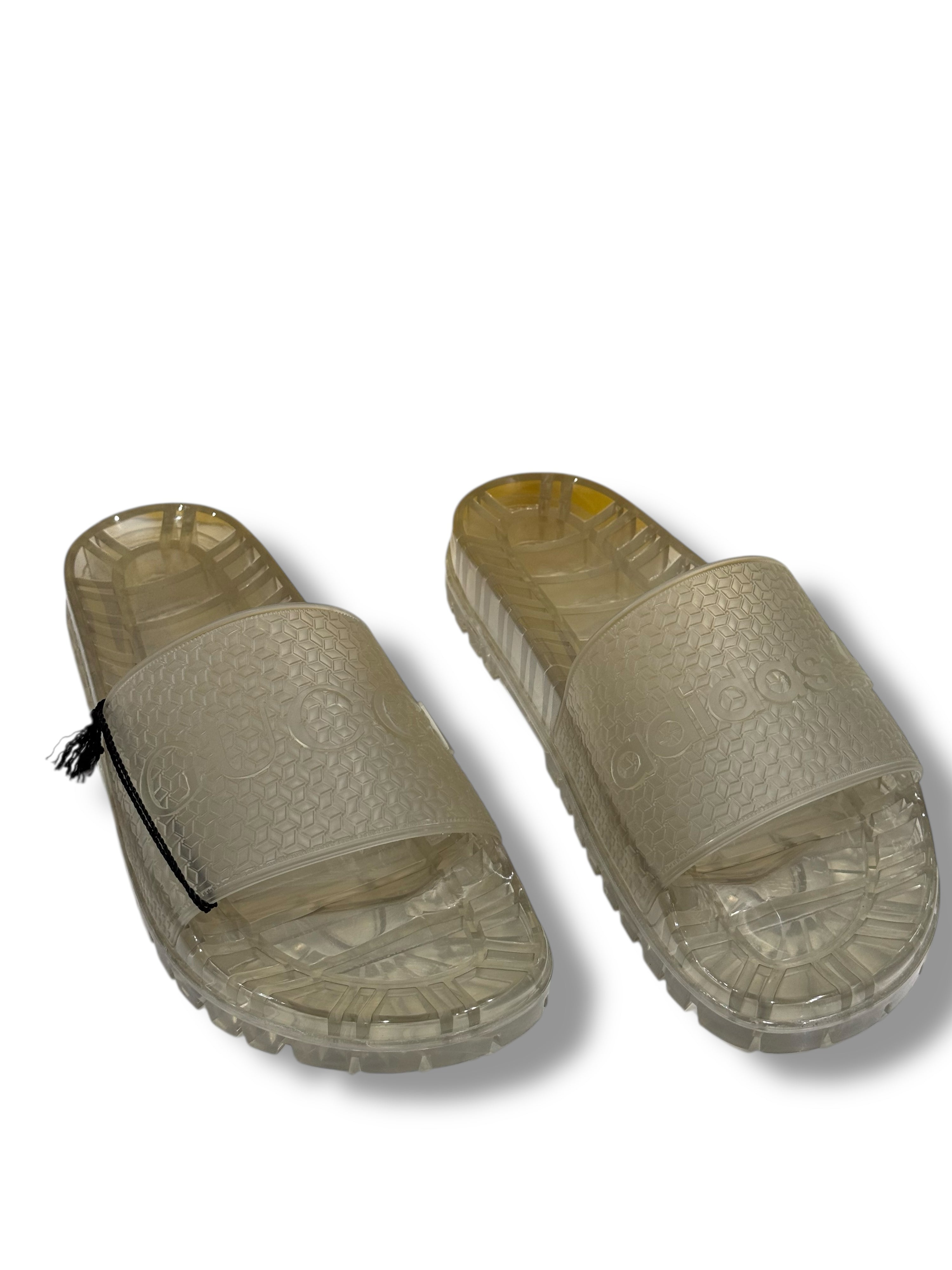 Gucci X Adidas slide sandals, size 40