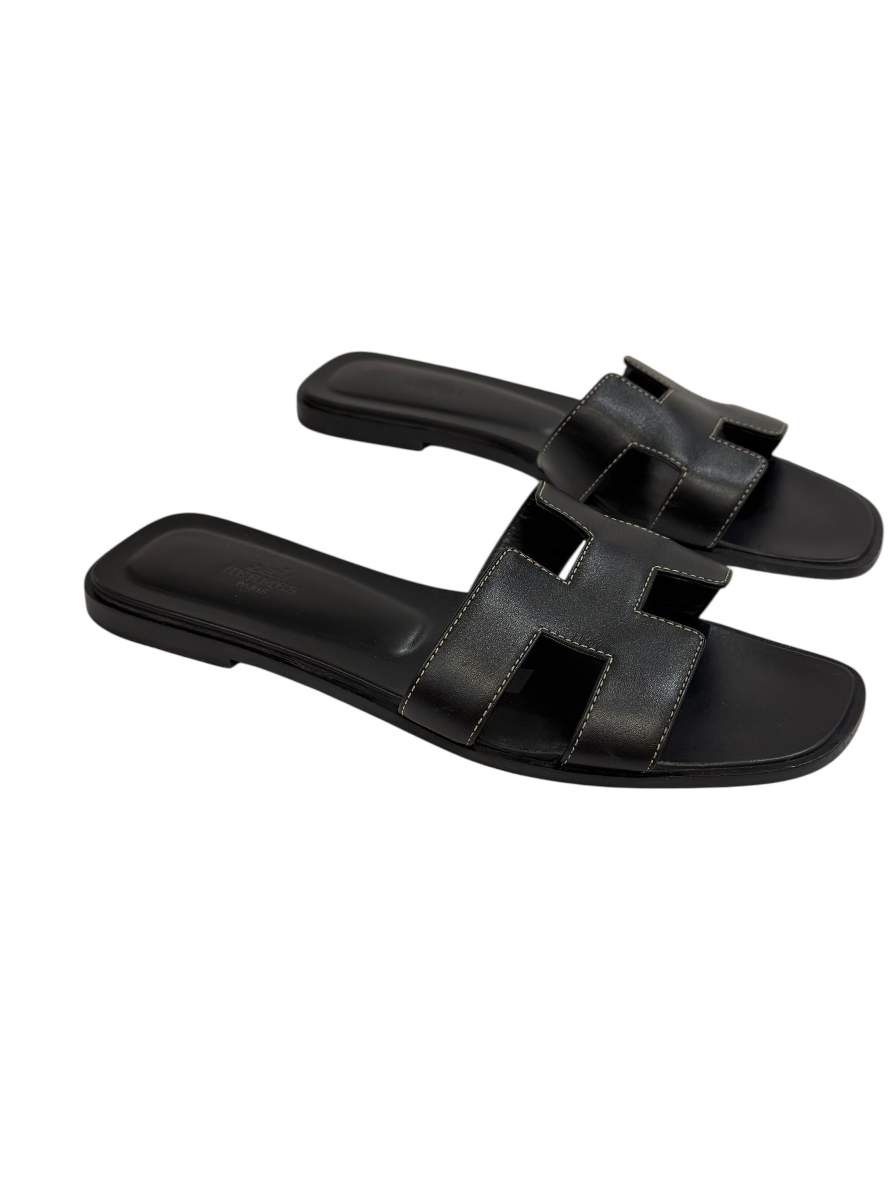 Hermès - Sandales Oran T.39,5