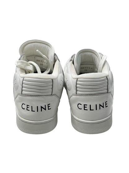 Céline - Sneakers cuir blanc T36 (=37)