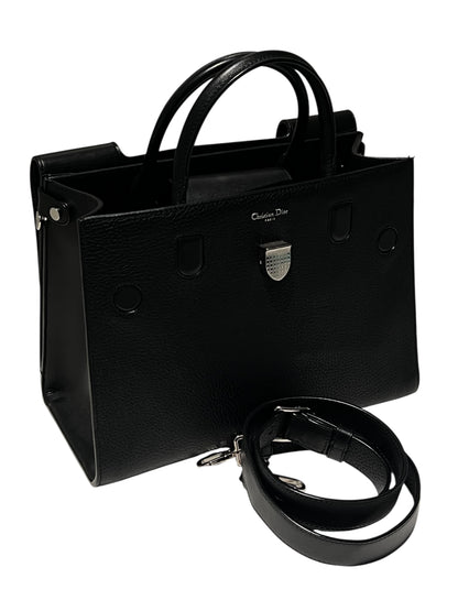 Dior - sac Diorever cuir noir GM